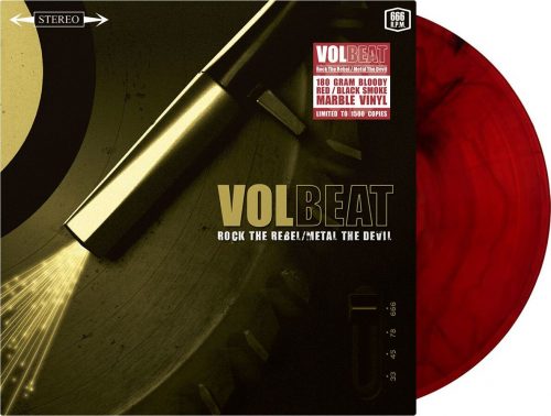 Volbeat Rock the rebel / Metal the devil LP mramorovaná