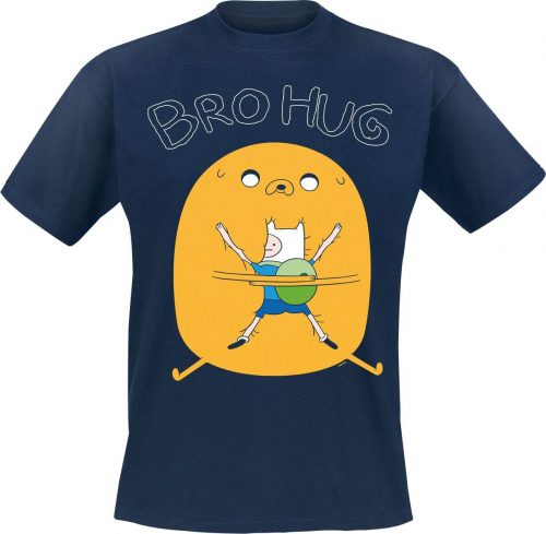 Adventure Time Bro Hug! Tričko modrá