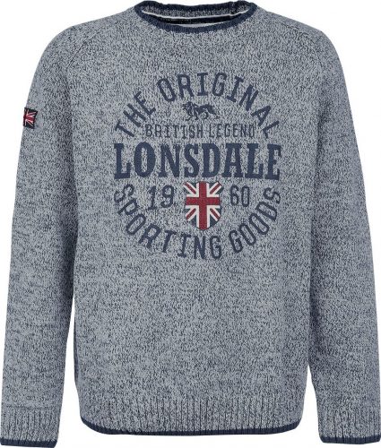 Lonsdale London Borden Mikina šedá