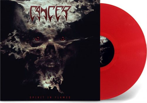 Cancer Spirit in flames LP červená