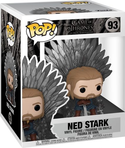 Game Of Thrones Vinylová figurka č. 93 Ned Stark on Throne (Super Pop!) Sberatelská postava standard