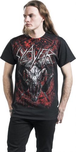 Slayer Mongo Goat Tričko černá