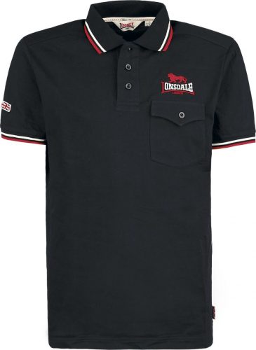 Lonsdale London Lynton Polo tričko černá