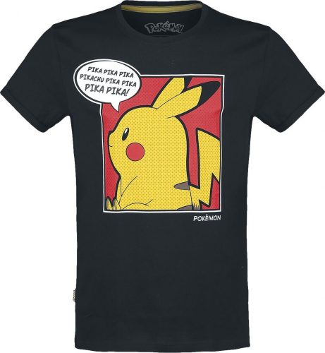 Pokémon Pika Pop Tričko černá