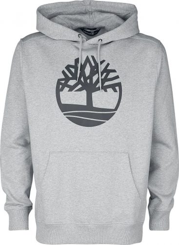 Timberland Mikina YC Core Tree Logo Mikina s kapucí šedá