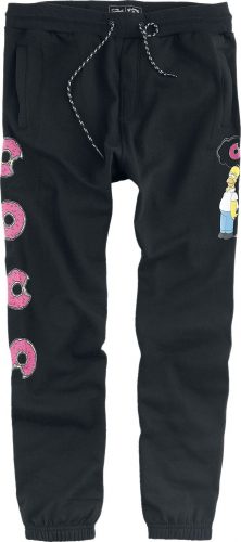 Billabong Simpsons Donut Fleece Pant Tepláky černá