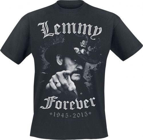 Motörhead Lemmy - Forever Tričko černá