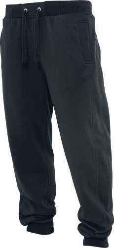 Urban Classics Straight Fit Sweatpants Tepláky černá