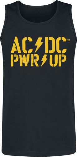 AC/DC PWR UP Tank top černá