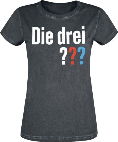 Die Drei ??? Logo Dámské tričko černá