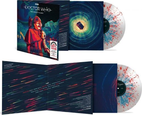 Doctor Who The pirate planet 2-LP potřísněné