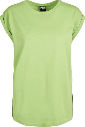 Urban Classics Ladies Extended Shoulder Tee Tričko zelená