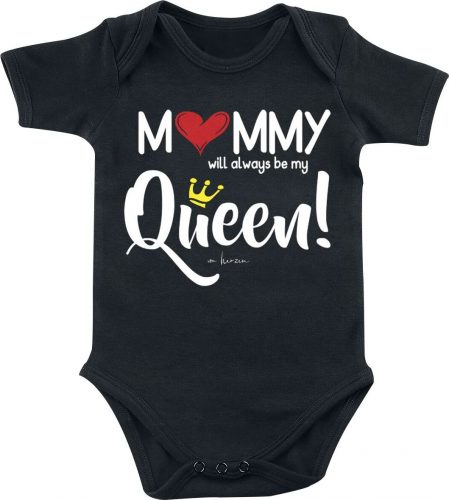 Mommy Will Always Be My Queen Kids - Mommy Will Always Be My Queen body černá