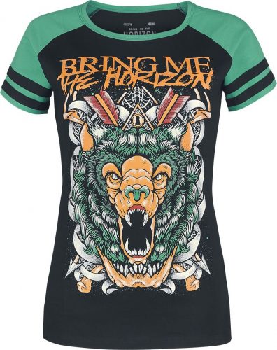 Bring Me The Horizon EMP Signature Collection Dámské tričko cerná/modrá/zelená