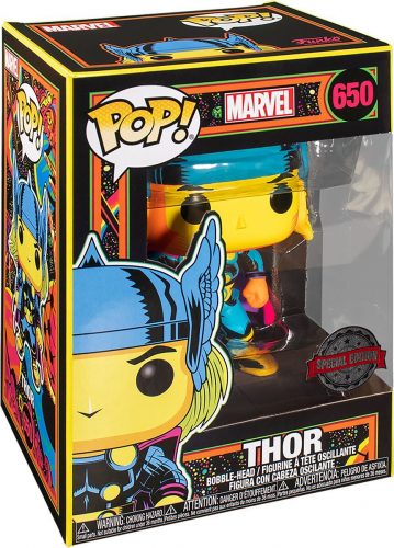 Marvel Vinylová figurka č. 650 Black Light - Thor Sberatelská postava standard