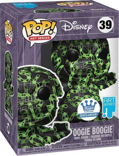 The Nightmare Before Christmas Vinylová figurka č.39 Oogie Boogie s ochrannou krabičkou (Art Series) (Funko Shop Europe) Sberatelská postava standard