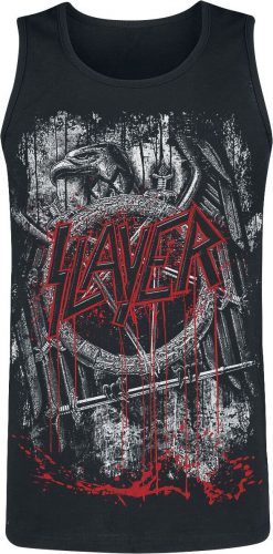 Slayer Dripping Skull Tank top černá