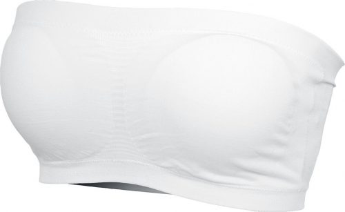 Urban Classics Ladies Pads Bandeau Dámský top bílá