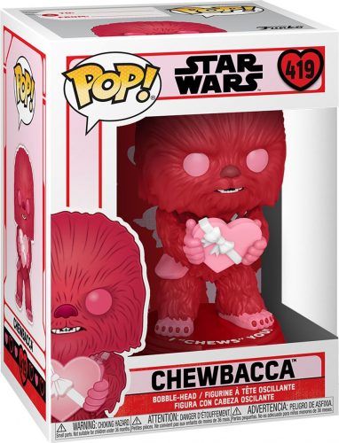 Star Wars Chewbacca (Valentines Day) Vinyl Figur 419 Sberatelská postava standard