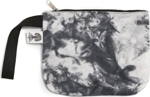 Urban Classics Tie Dye Cosmetic Pouch Kosmetická taška cerná/bílá