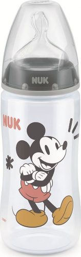 Mickey & Minnie Mouse Mickey Babyflasche láhev šedá