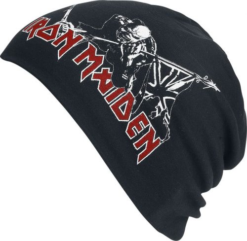 Iron Maiden Trooper - Light Beanie Beanie čepice černá