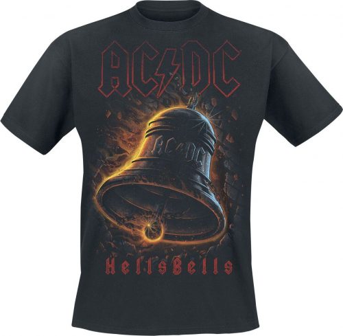 AC/DC Hells Bells Tričko černá