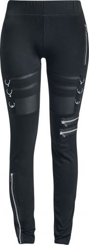 Chemical Black Inka Leggings Leginy černá