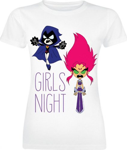 Teen Titans Go! Girls Night Dámské tričko bílá