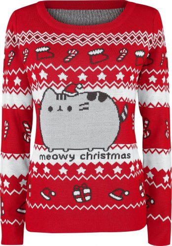 Pusheen Meowy Christmas Dámnský svetr vícebarevný