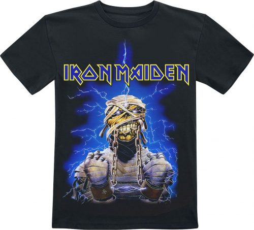 Iron Maiden Kids - Powerslave Mummy detské tricko černá