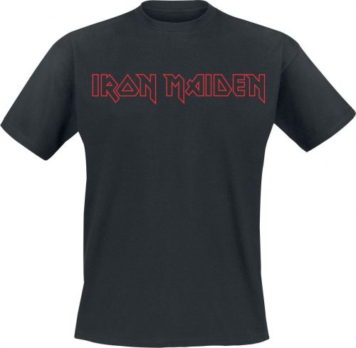 Iron Maiden Revised Logo Tričko černá