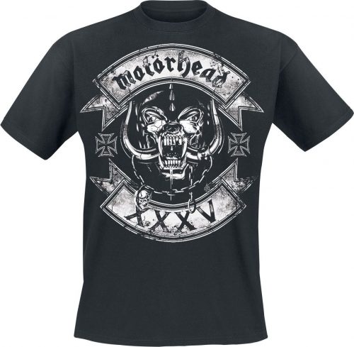 Motörhead Rockers Logo Tričko černá