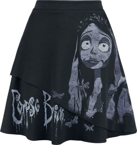 Corpse Bride Emily Šaty černá