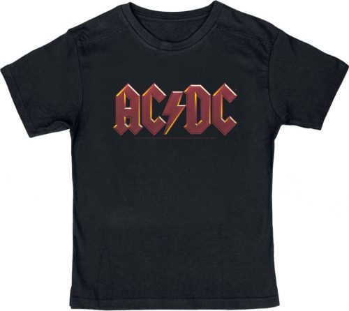 AC/DC Metal-Kids - Logo Kids detské tricko černá