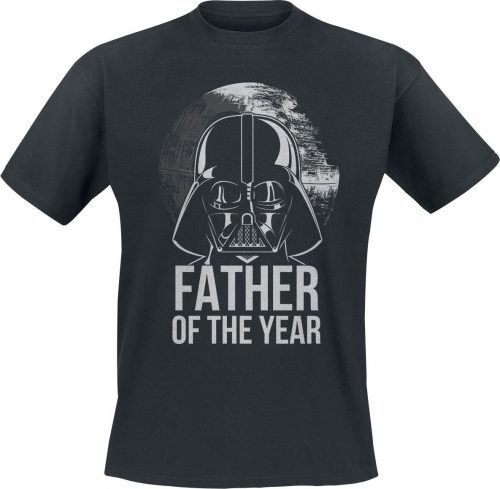 Star Wars Darth Vader - Father Of The Year Tričko černá