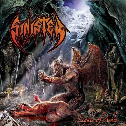 Sinister Legacy of ashes LP potřísněné