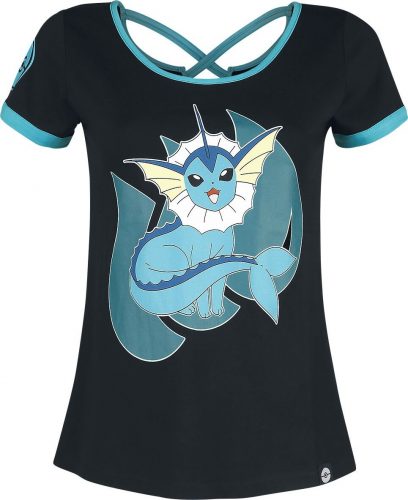 Pokémon Vaporeon Dámské tričko černá