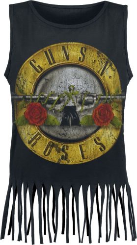 Guns N' Roses Distressed Bullet Dámský top černá