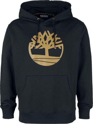 Timberland Mikina YC Core Tree Logo Mikina s kapucí černá