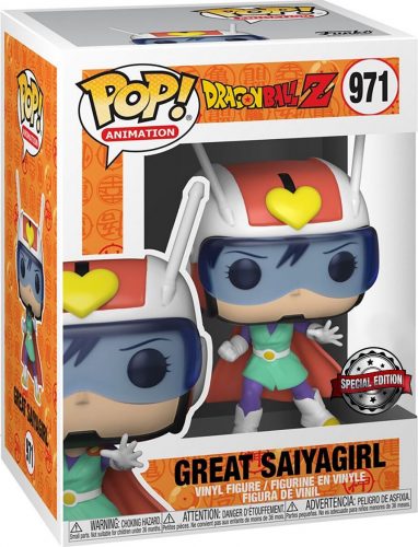 Dragon Ball Z - Great Saiyagirl Vinyl Figur 971 Sberatelská postava standard