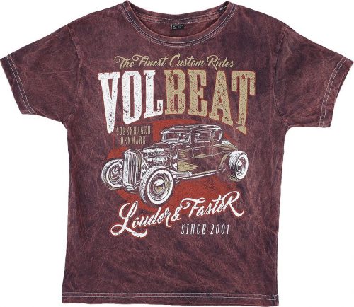 Volbeat Kids - Louder And Faster detské tricko červená