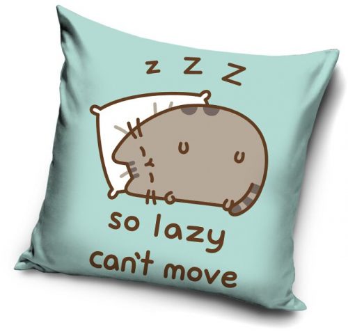 Pusheen So Lazy Can't Move dekorace polštár vícebarevný