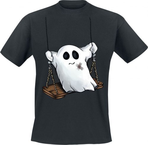 Funshirt Swing Ghost Tričko černá