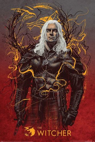 The Witcher Geralt The Wolf plakát vícebarevný