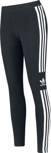 Adidas Legíny Trefoil Leginy cerná/bílá