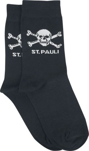 FC St. Pauli FC St. Pauli - Skull Ponožky černá