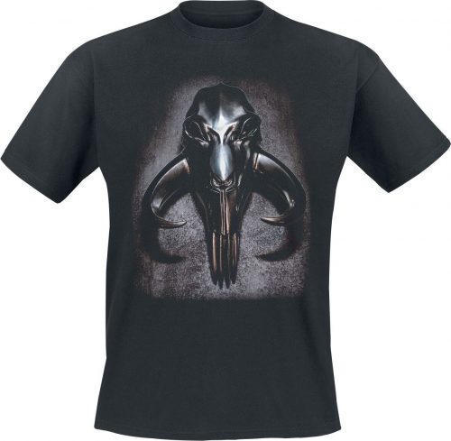 Star Wars The Mandalorian - Mythosaur Skull Tričko černá