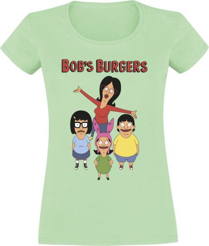 Bob's Burgers Family Dámské tričko zelená