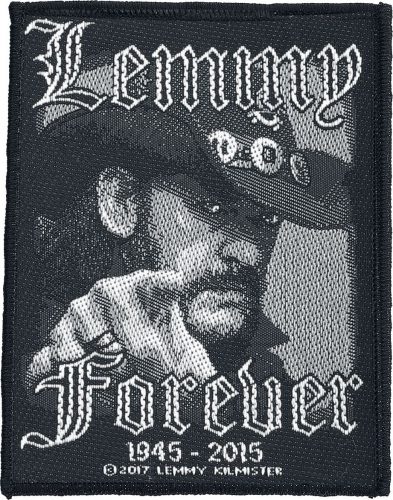 Motörhead Lemmy Kilmister - Forever nášivka cerná/bílá